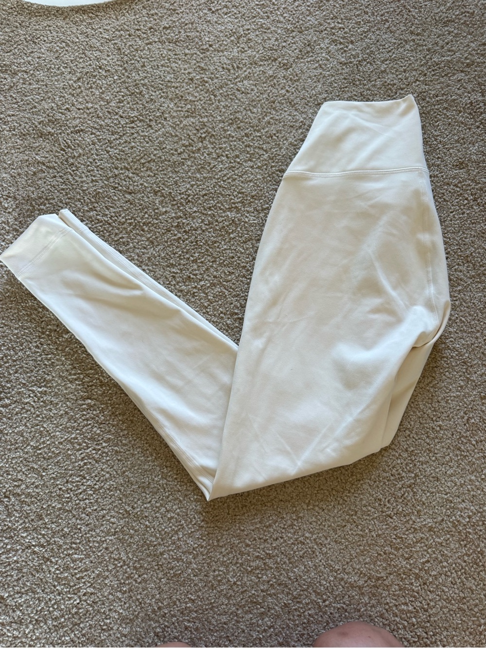 SET Active Cream High-Waist Leggings